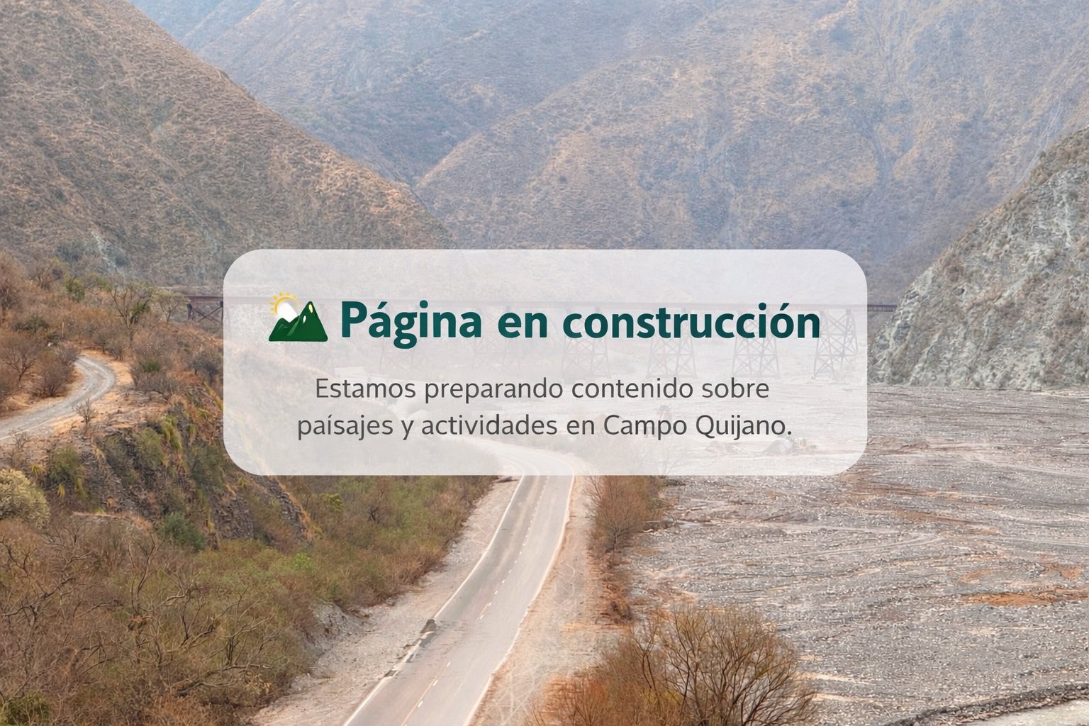 Cerro Gólgota Campo Quijano